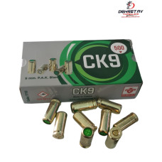 ÖZKURSAN CK9 9MM KURUSIKI SES MERMİSİ